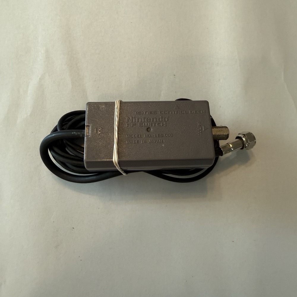 Nintendo 64 AF Switch NES-003 with the RF Modulator NUS-003